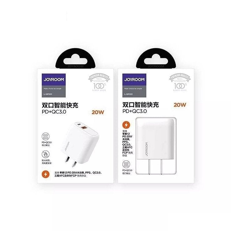 Joyroom L-QP202 PD+QC 3.0 20W Wall Charger Adapter