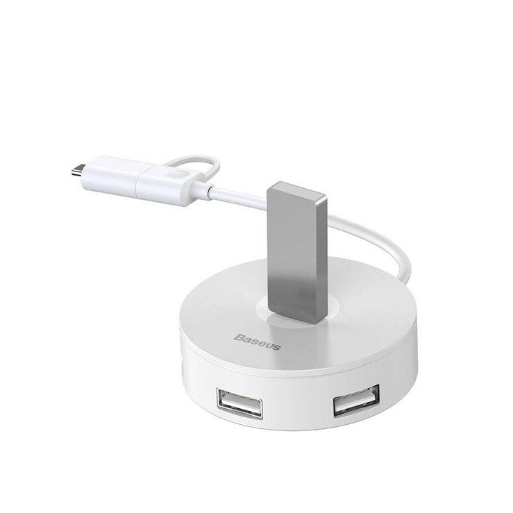 Baseus Round Box USB-C + USB A to USB2 + USB3 Adapter
