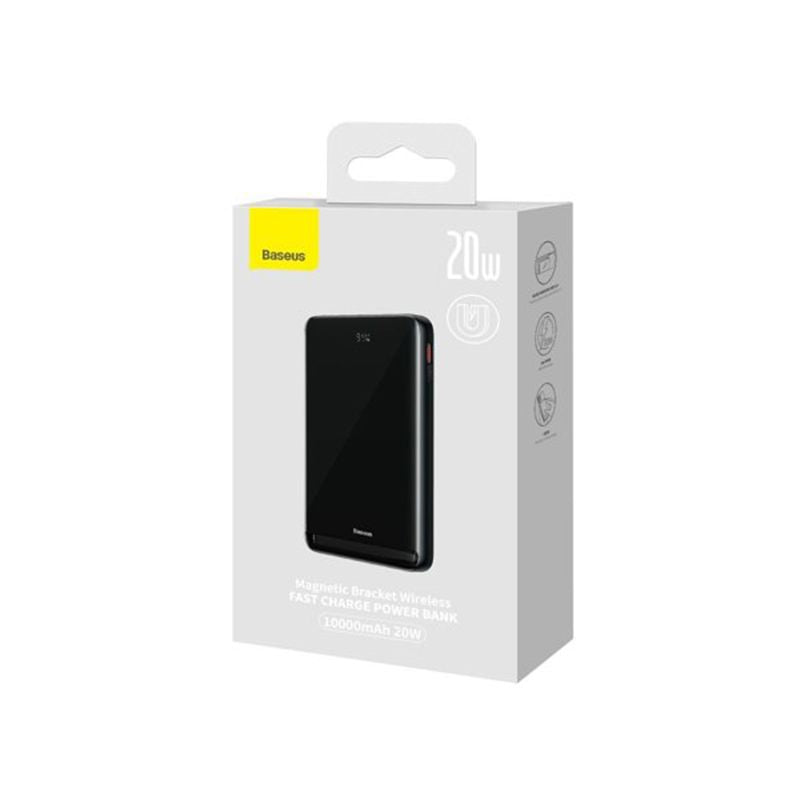 Baseus Magnetic Bracket Wireless Fast Charge Power Bank 10000mAh 20W