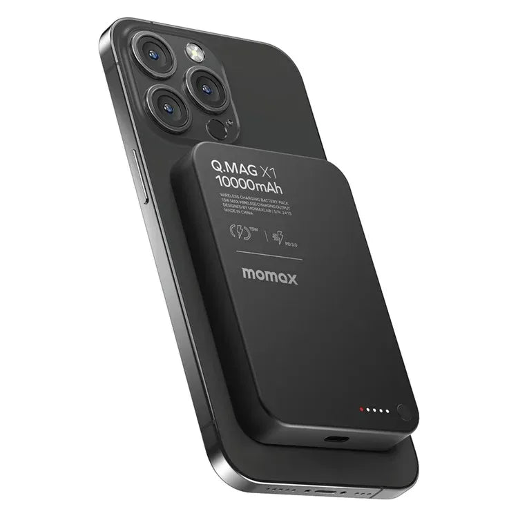 Momax Q.Mag X1 Magnetic Wireless Power Bank - 10000mAh
