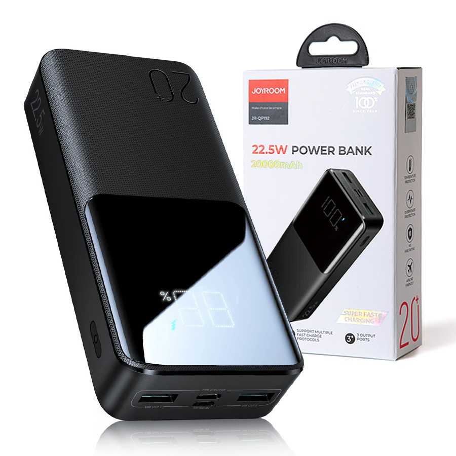 Joyroom Digital Display Fast Charging Power Bank 20000mAh